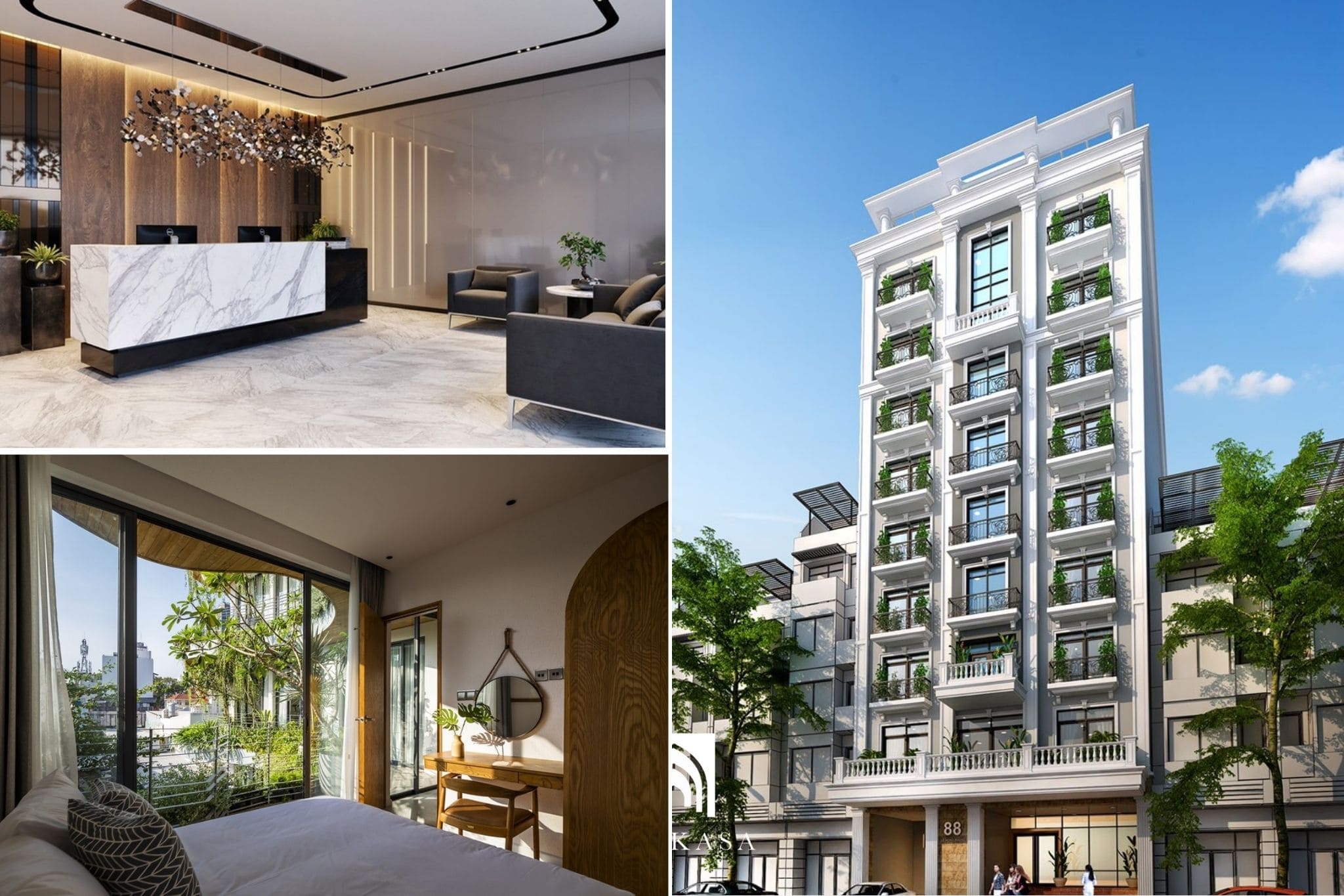 Chi phí xây khách sạn 9 tầng mới nhất 2025: Dự toán chi tiết cho chủ đầu tư